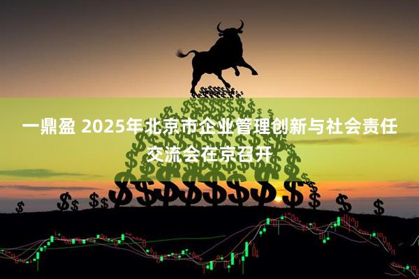 一鼎盈 2025年北京市企业管理创新与社会责任交流会在京召开